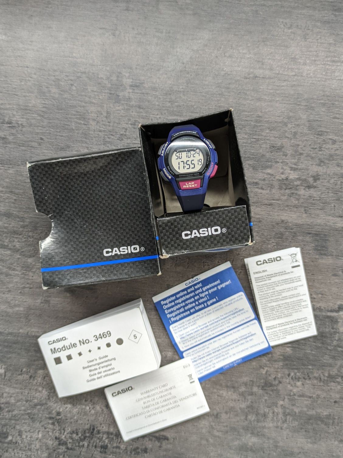 Женские детские Casio LWS-1000H-2AVEF Baby G