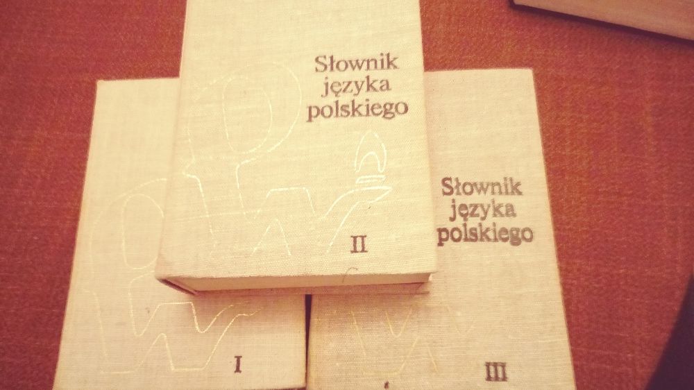 Słownik języka polskiego. 3 tomy