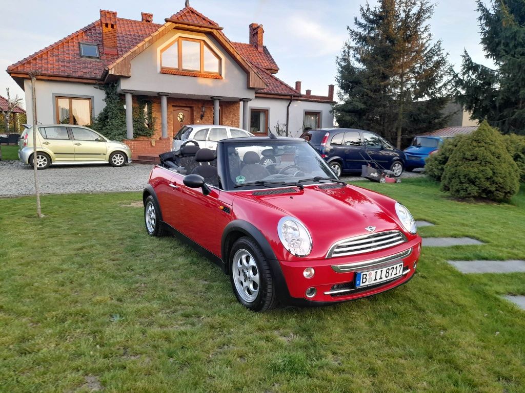 Mini One Cabriolet 2005r., 1,6 benzyna