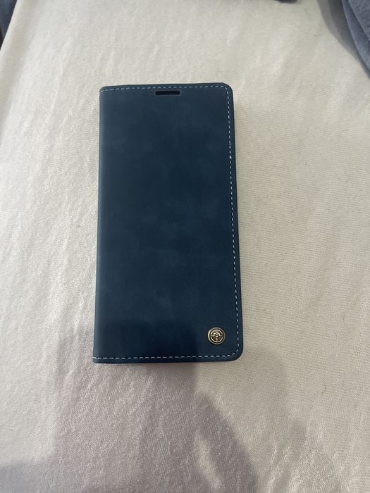 Capa de telemóvel azul Poço F7 Pro