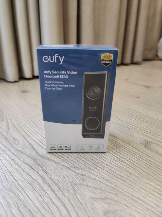 Відеодомофон Eufy Video Doorbell E340