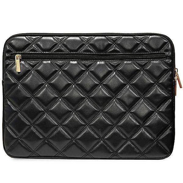 Pokrowiec Guess Quilted 4g na laptopa 16" - czarny