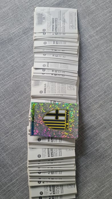 Coleção de cromos da panini, Equipas da Europa