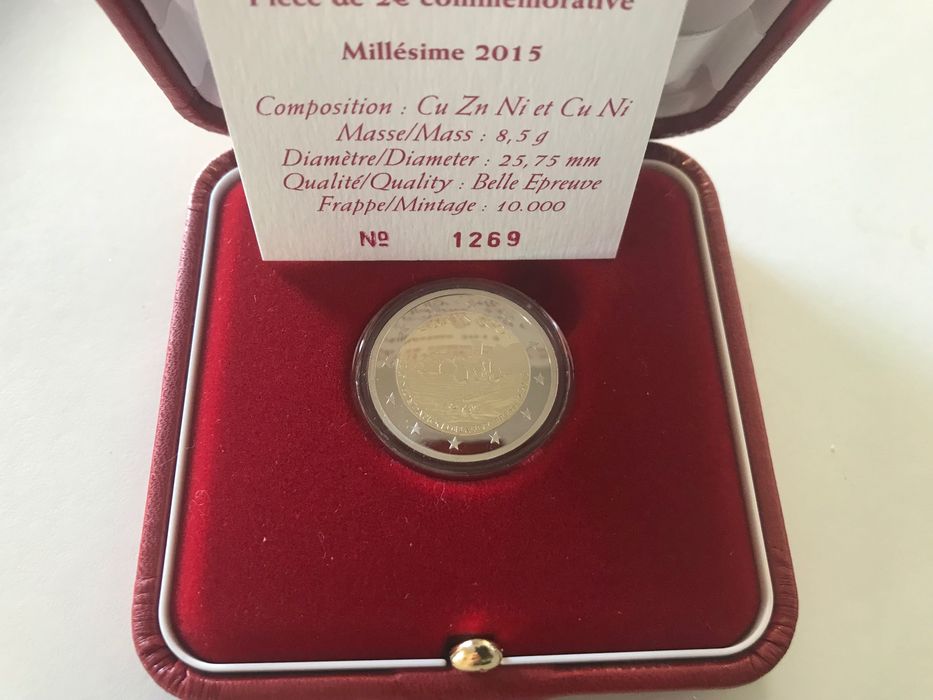 Moeda 2 € Mônaco 2015