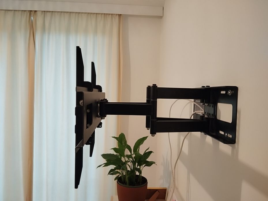 Regulowany obrotowy uchwyt ścienny tv telewizora 45