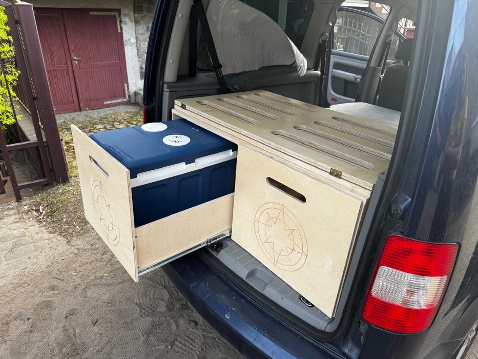 Zabudowa kampigowa turystycza camping box berlingo kango i inne