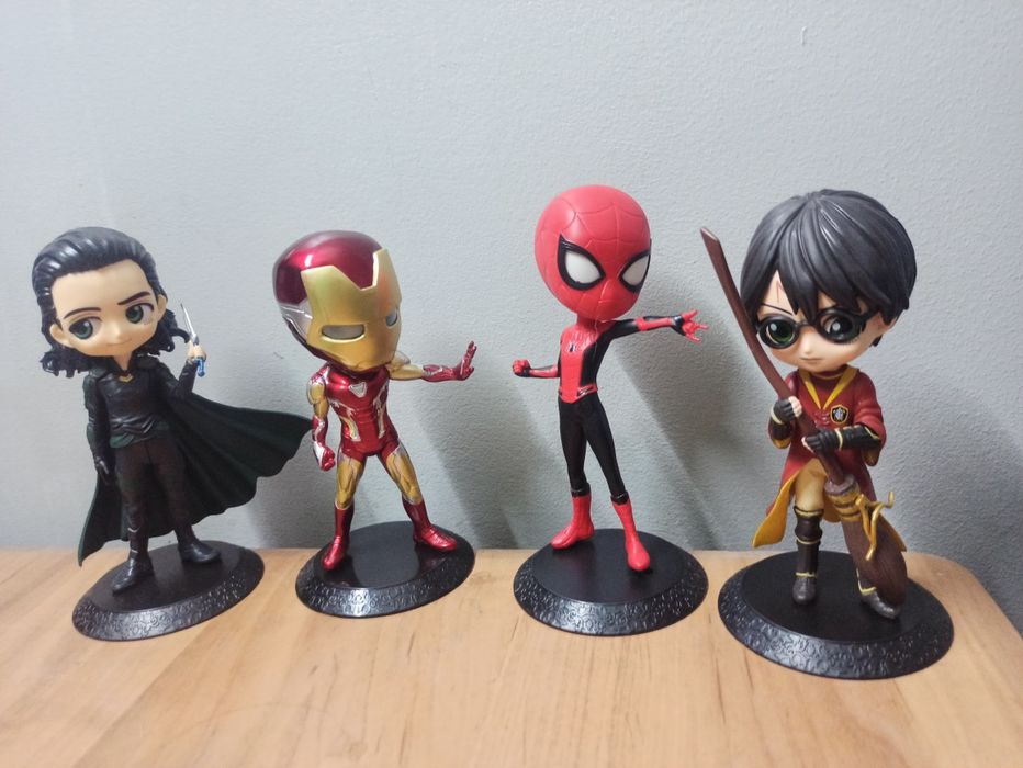 Фігурки Марвел та Гаррі Поттер, Локі, Залізна Людина, Людина-павук