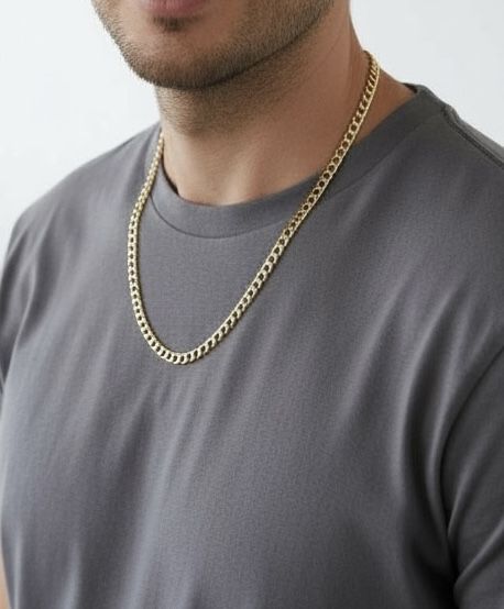 Акція! Ланцюг Панцир 55см, 14.07г - золото 585 проба