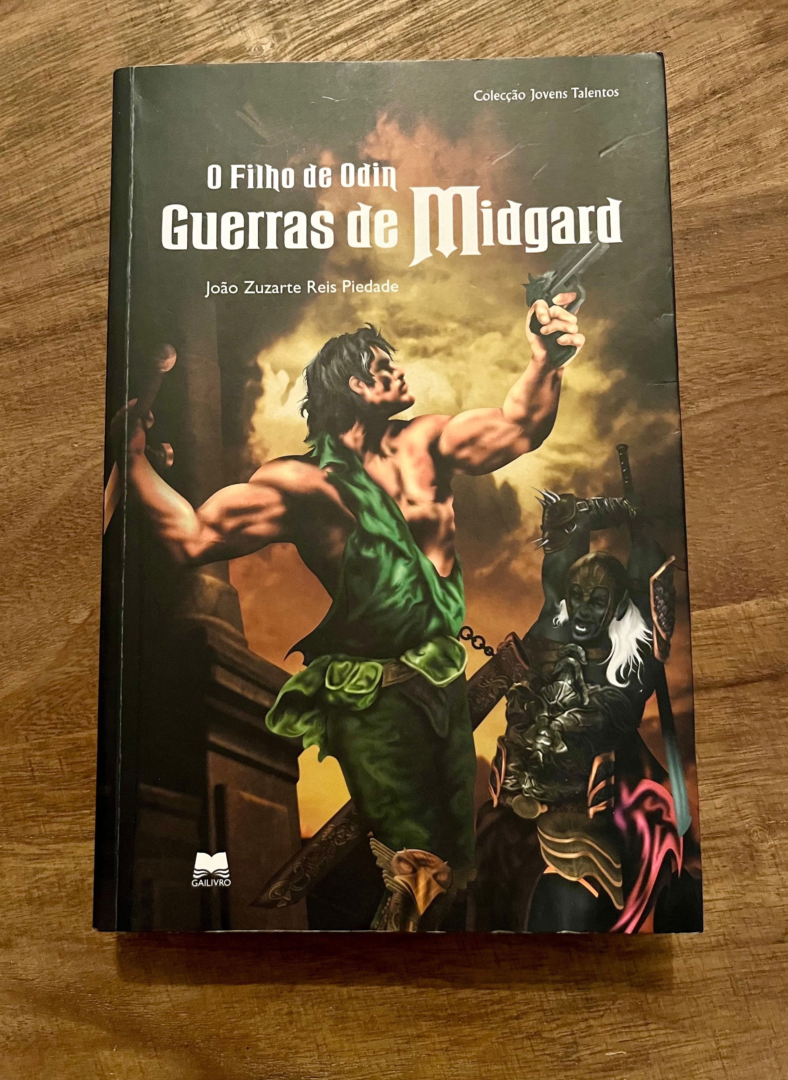 Livro O filho de Odin: Guerras de Midgard, de João Piedade