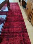 Tapete de Sala  - Vermelho/Bourdeaux