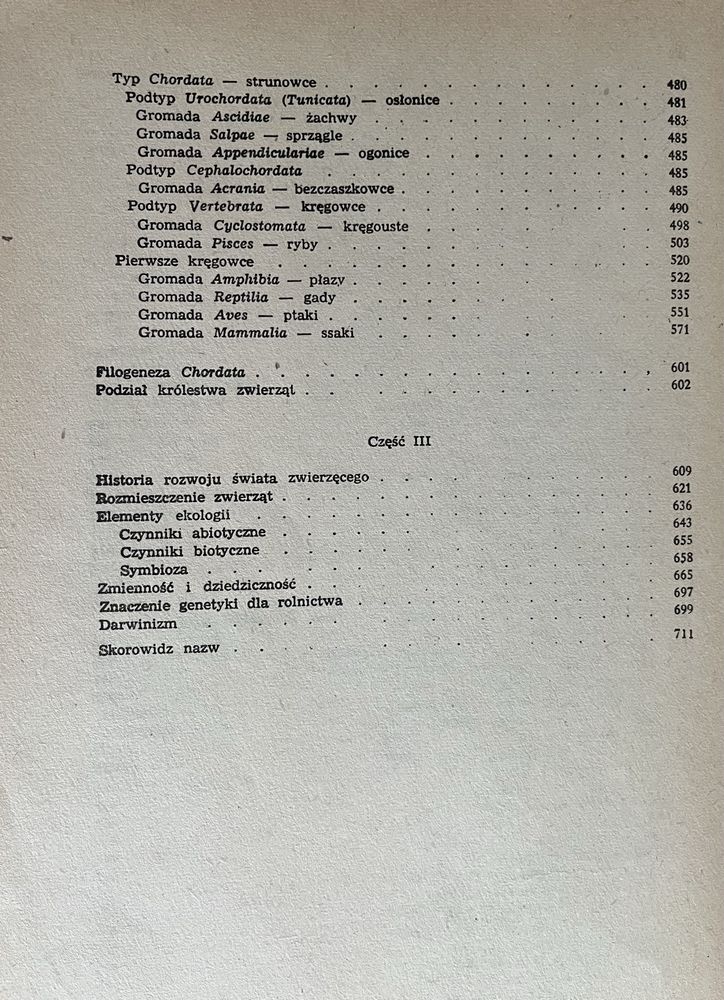 Zoologia. Stanisław Chudoba