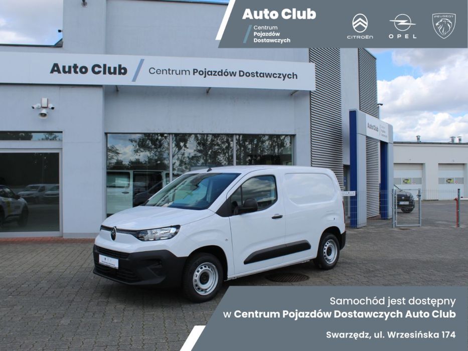 Citroën Berlingo  Van M 1.5d 100km. Gwarancja 4 lata 200tys. km. Dostępny "od ręki"