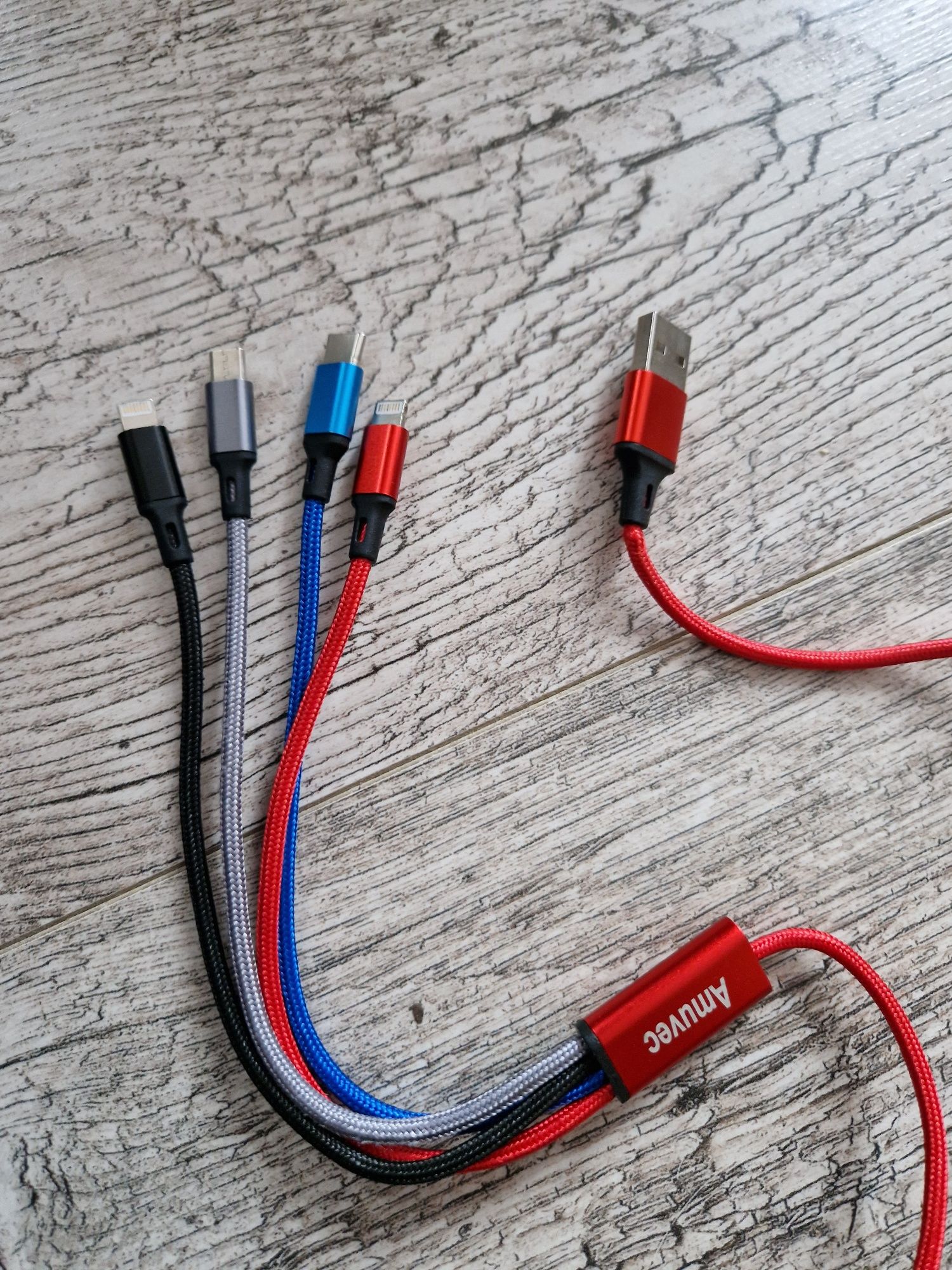 Nowy kabel USB 4w1