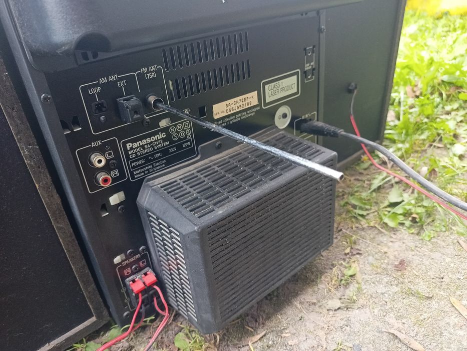 Wieża Panasonic SA-CH72 CD FM AUX TAPE