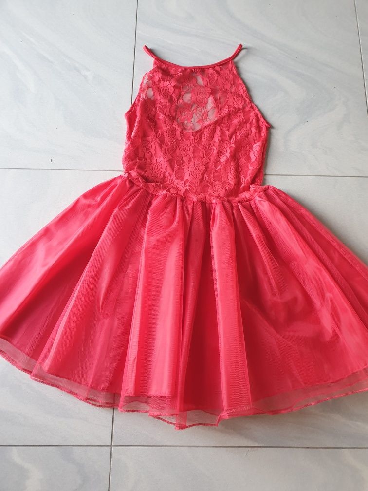 Halloween diabolina  sukienka  tiulowa  roz.M