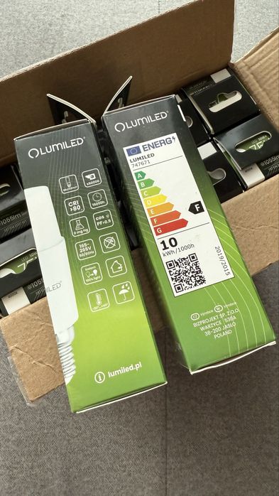 12 x Zarowka LED E14 4000 K neutralna 10 W = 75 W 1055 lm