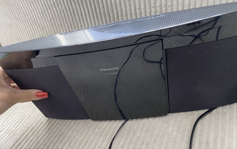 Kompaktowa mikrowieża Panasonic SC-HC29DB