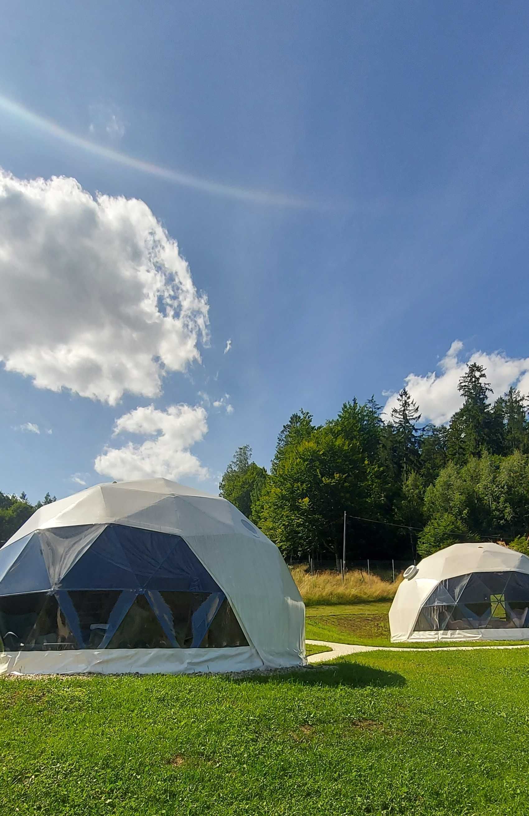 Nowo powstający Glamping Bobrowniczki w Kotlinie Kłodzkiej