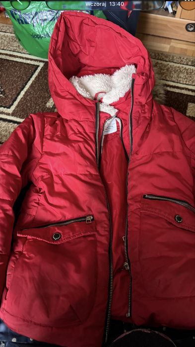 Kurtka puchowa zara 134