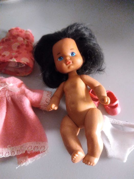 Вінтажна лялька пупс matell