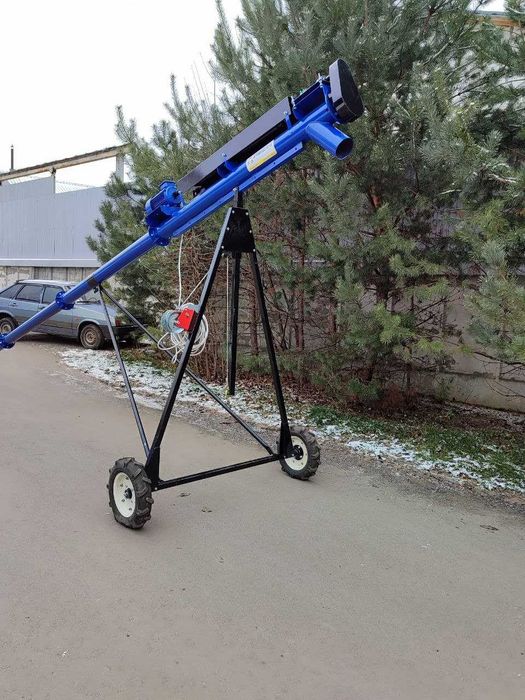 Шнек ф133*2м, навантажувач зерна, шнек, бункер, протруювач, підборщик