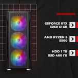 Komputer Gamingowy RTX 3060 12 GB | Ryzen 5 5500 | 16GB