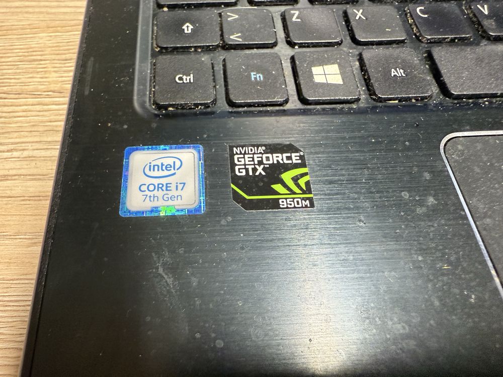 Плата Acer Aspire E5-575G intel i7-7500U/GTX 950M 2gb