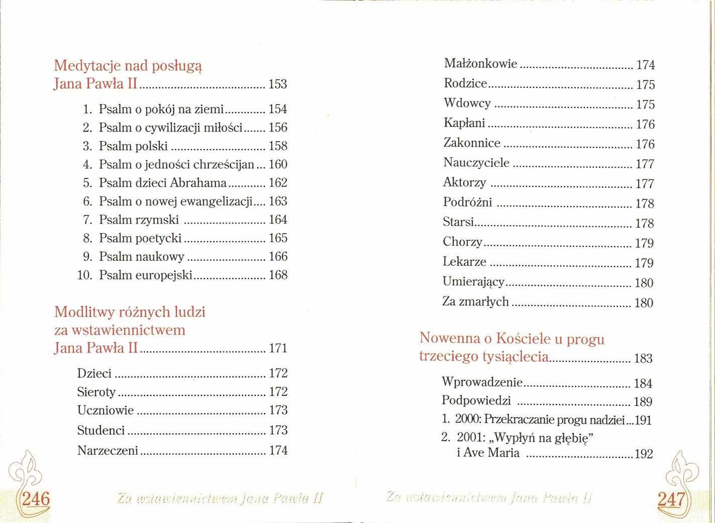 Modlitewnik za wstawiennictwem Jana Pawła II ks. Henryk Romanik