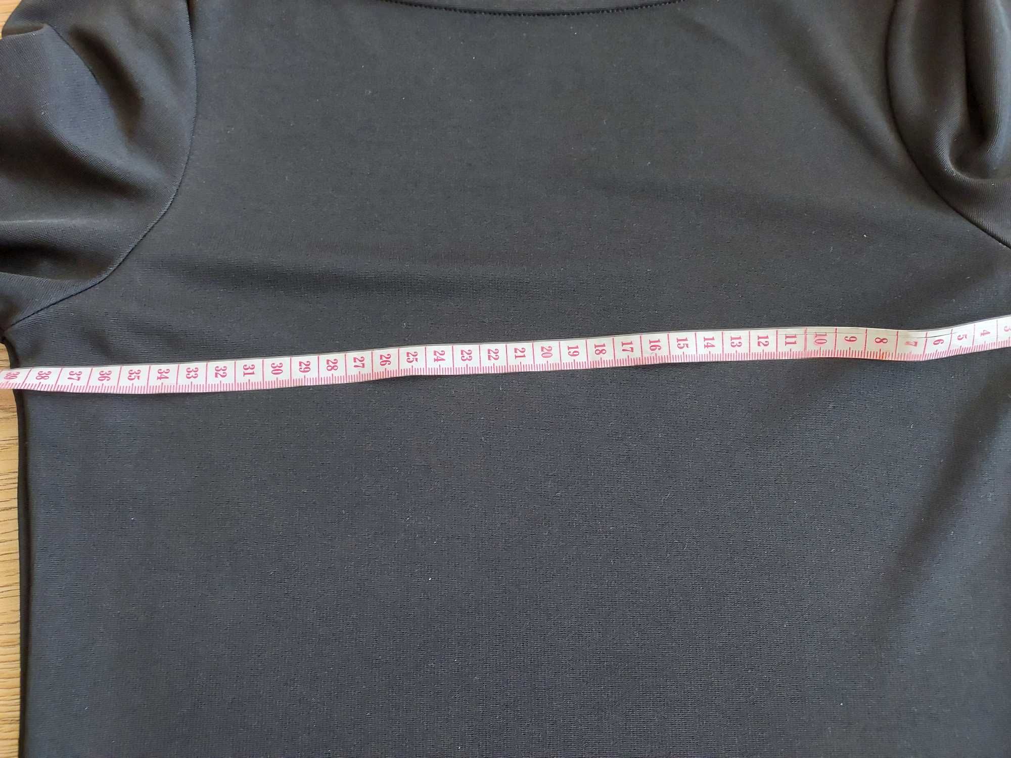 34 XS By Malene Birger nowa czarna bluzka bluzeczka długi rękawa