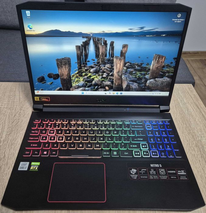 Laptop Gamingowy Acer Nitro 5 Intel i7, RTX3060, 2TB, 16GB