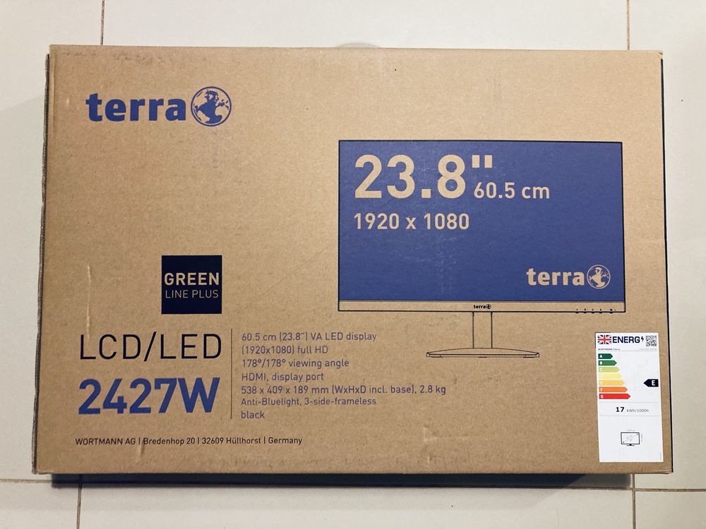 Monitor LED Terra 2427W V2 23,8” (16:9) ekran VA Greenline Plus