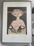 Serigrafia original e emoldurada de Maria Keil