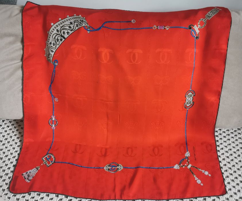 CARTIER PARIS jedwabna apaszka