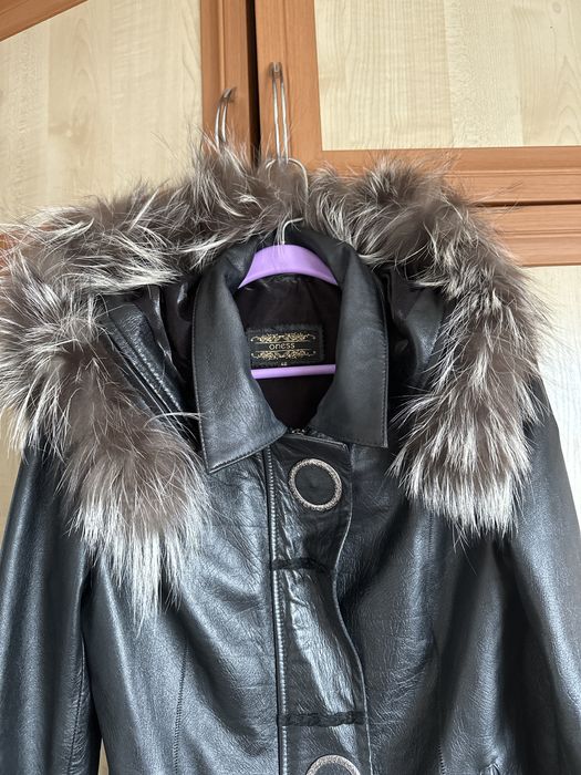 Куртка кожаная женская Турция