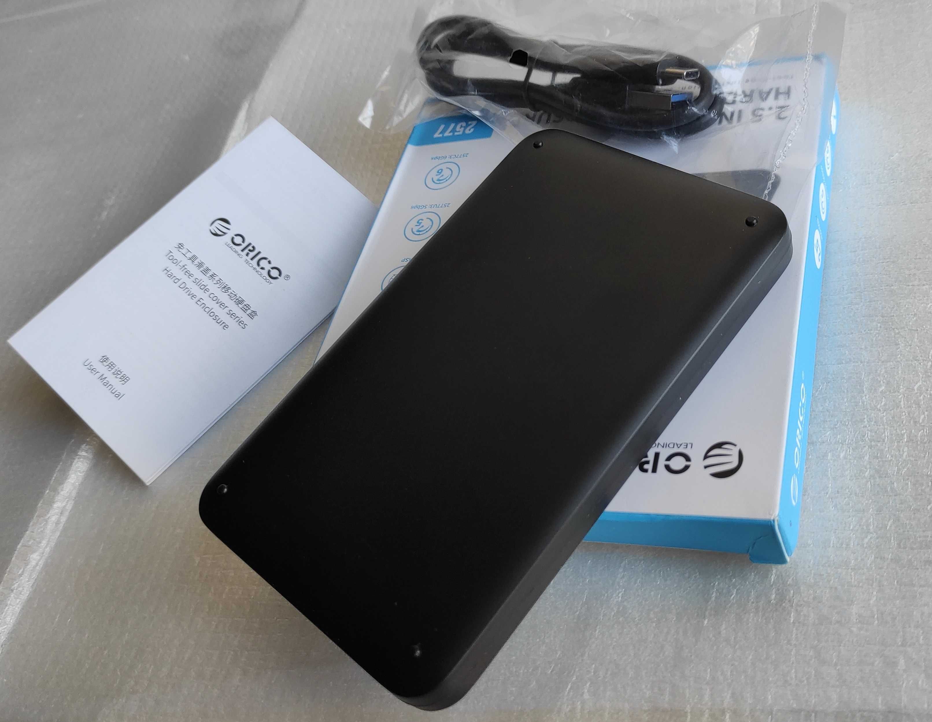 якісний карман/кишеня для HDD/SSD 2,5" Orico USB 3.0-USB Type-C 6Gbps