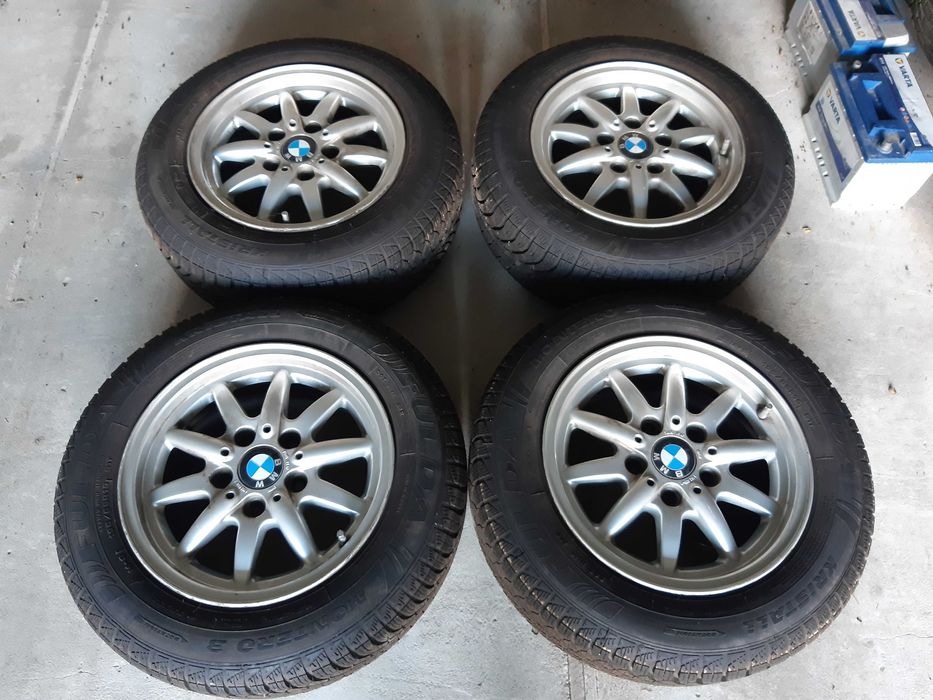 Opony 195/65R15 bieżnik 8mm + alufelgi BMW E36 E46