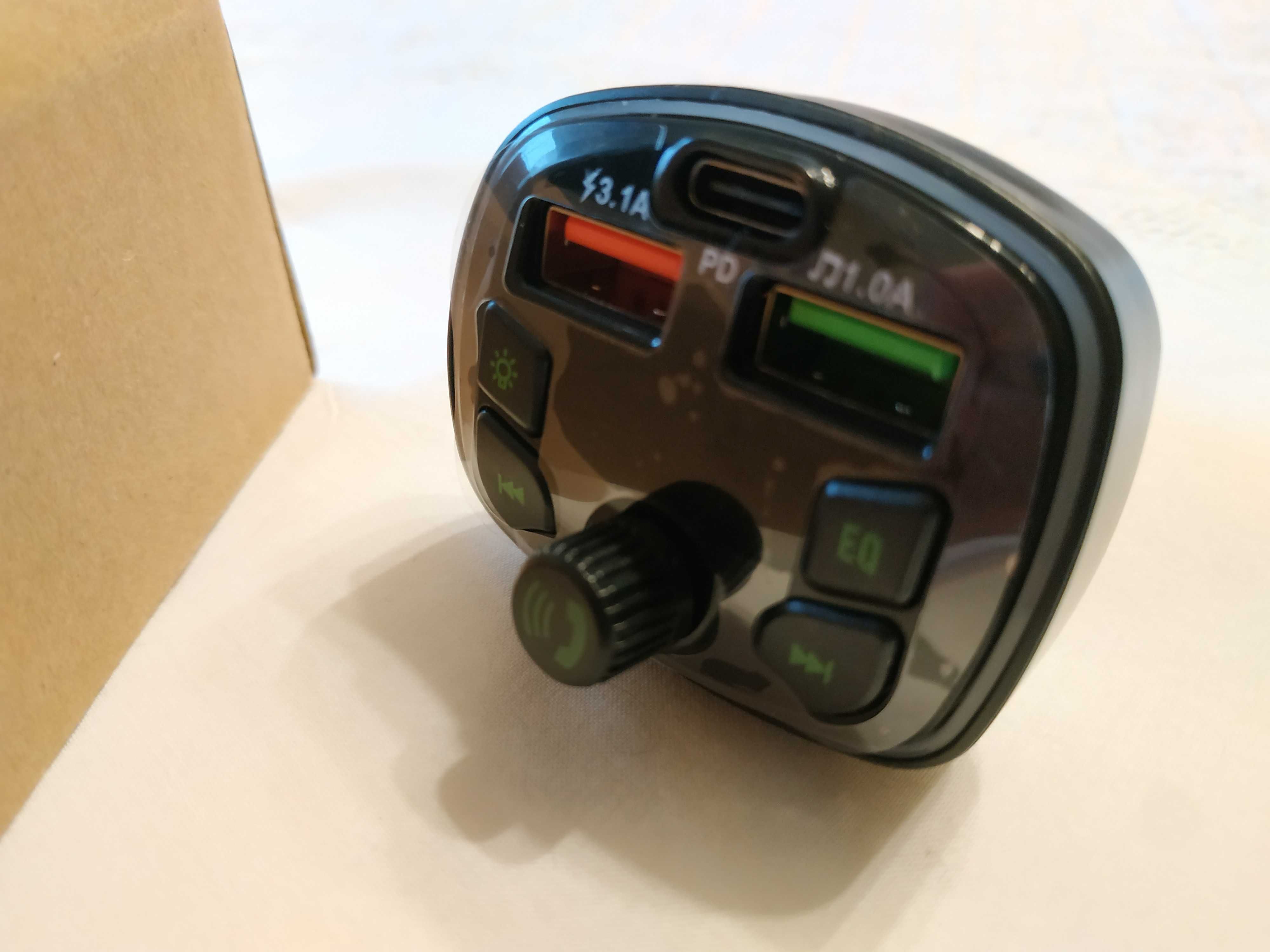 Ładowarka samochodowa Bluetooth Zestaw głośnomówiący