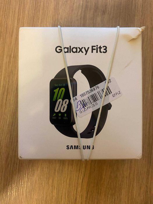 Sprzedam Smartband Samsung Galaxy Fit 3 Gray | nowe, nieaktywowane