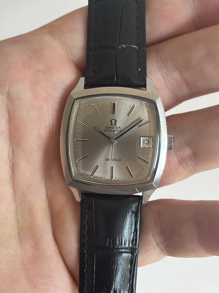 Zegarek meski omega deville kostka automat