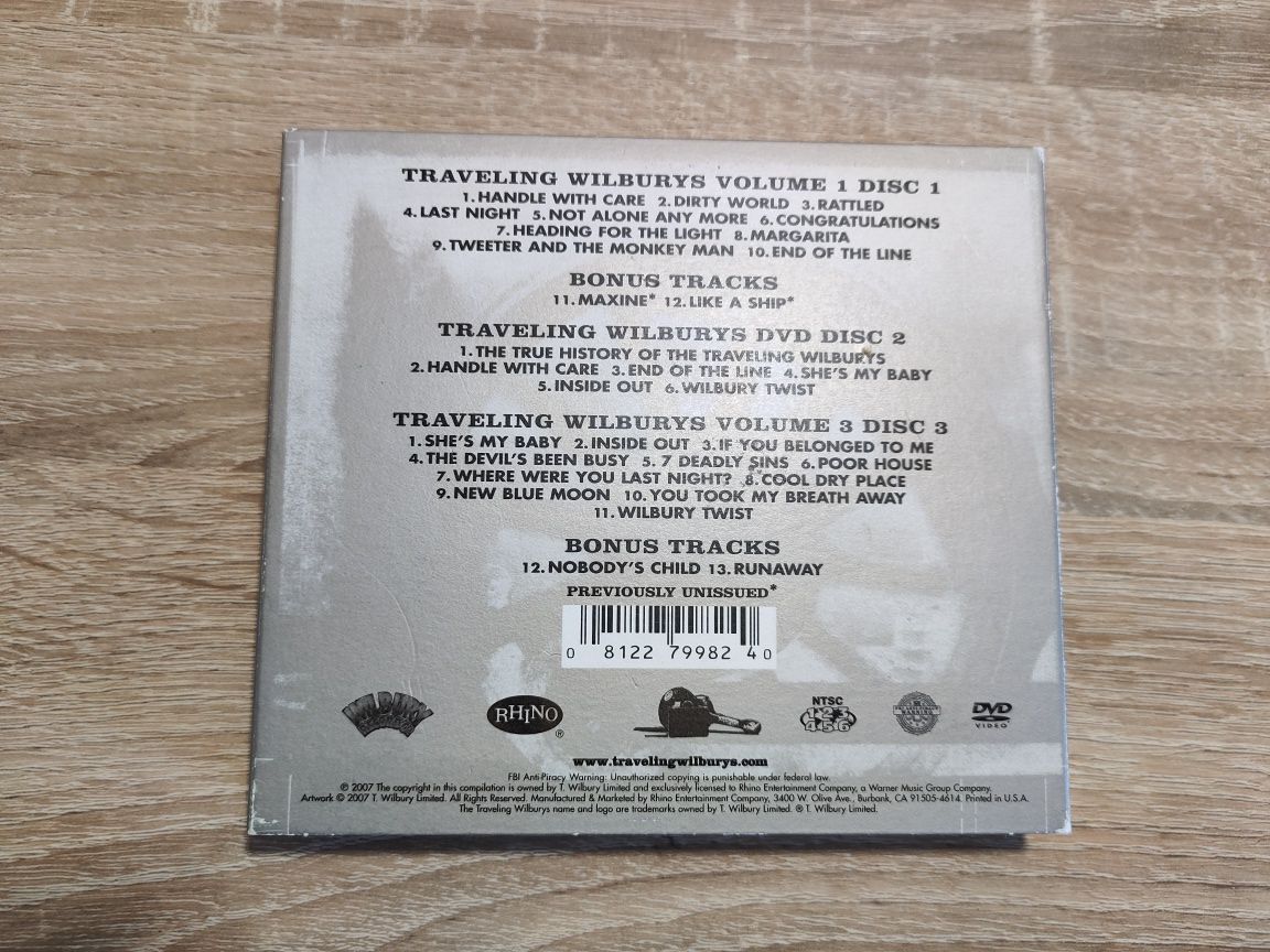 DVD CD HDCD The Traveling Wilburys* – The Traveling Wilburys Collecti
