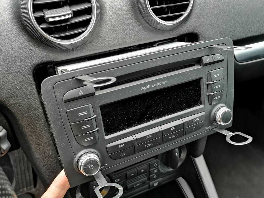 Audi a3 8P nawigacja radio 2 din uniwersalna BOSE concert car-audio