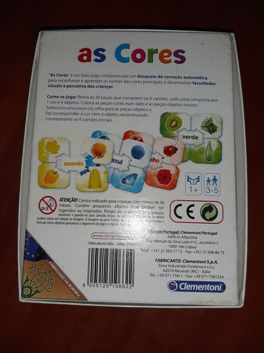 .Jogo das cores.