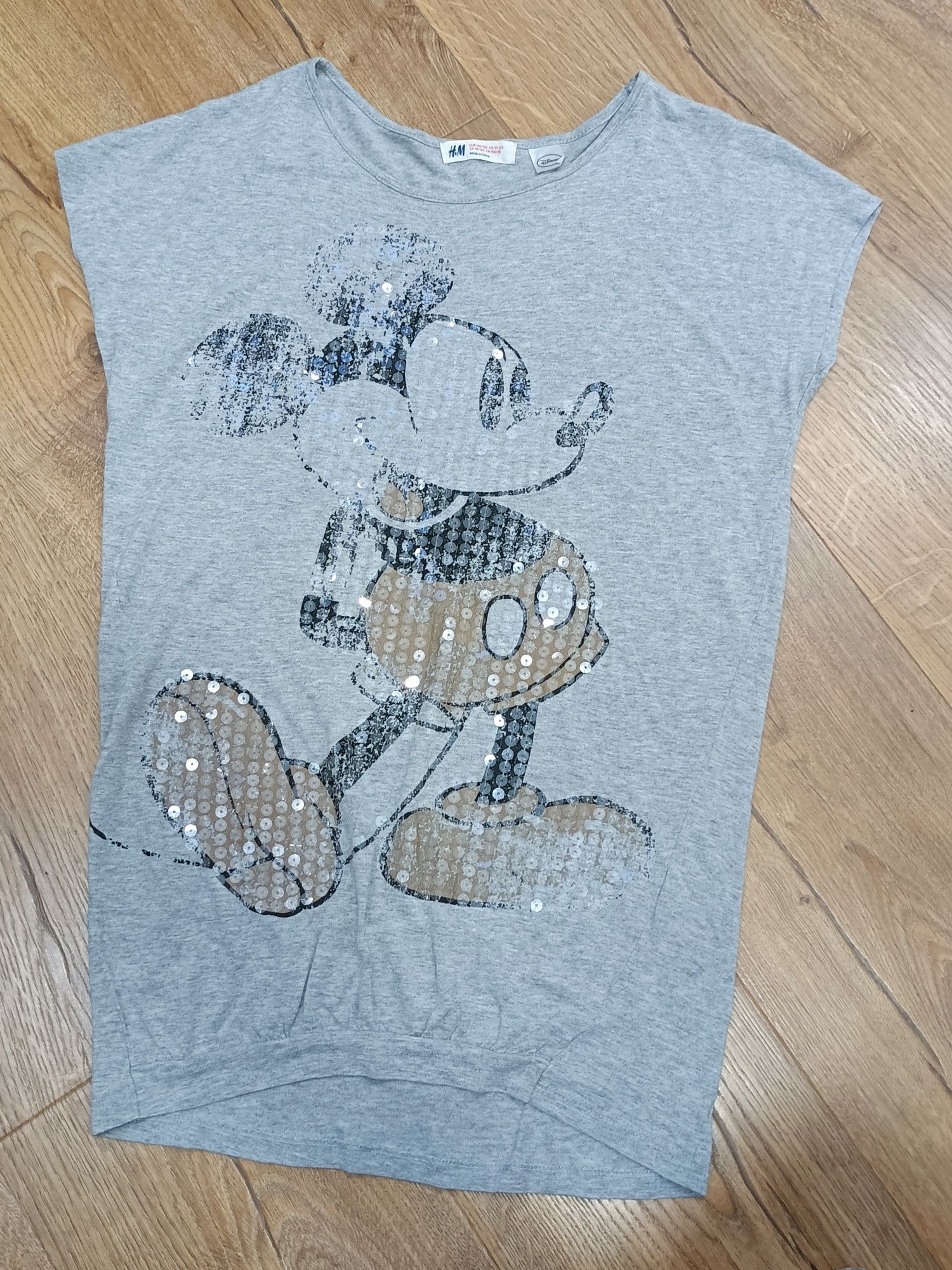 Koszulka dziewczęca t-shirt H&M 146/152 Disney 10/12l.l.