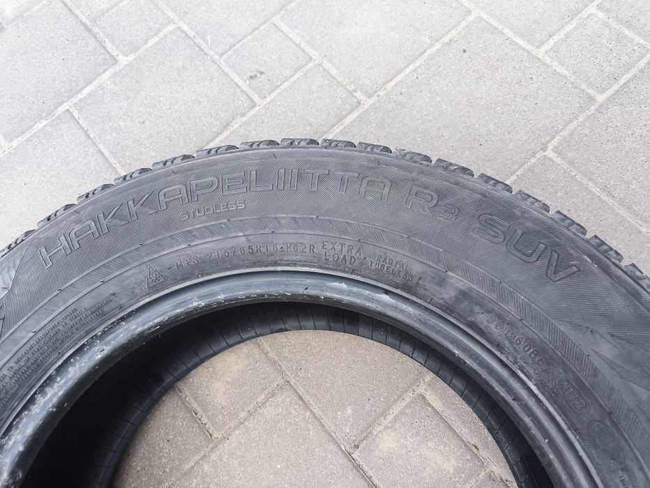 Резина 215/65 R16 зимова Nokian Hakkapeliitta R3 suv
