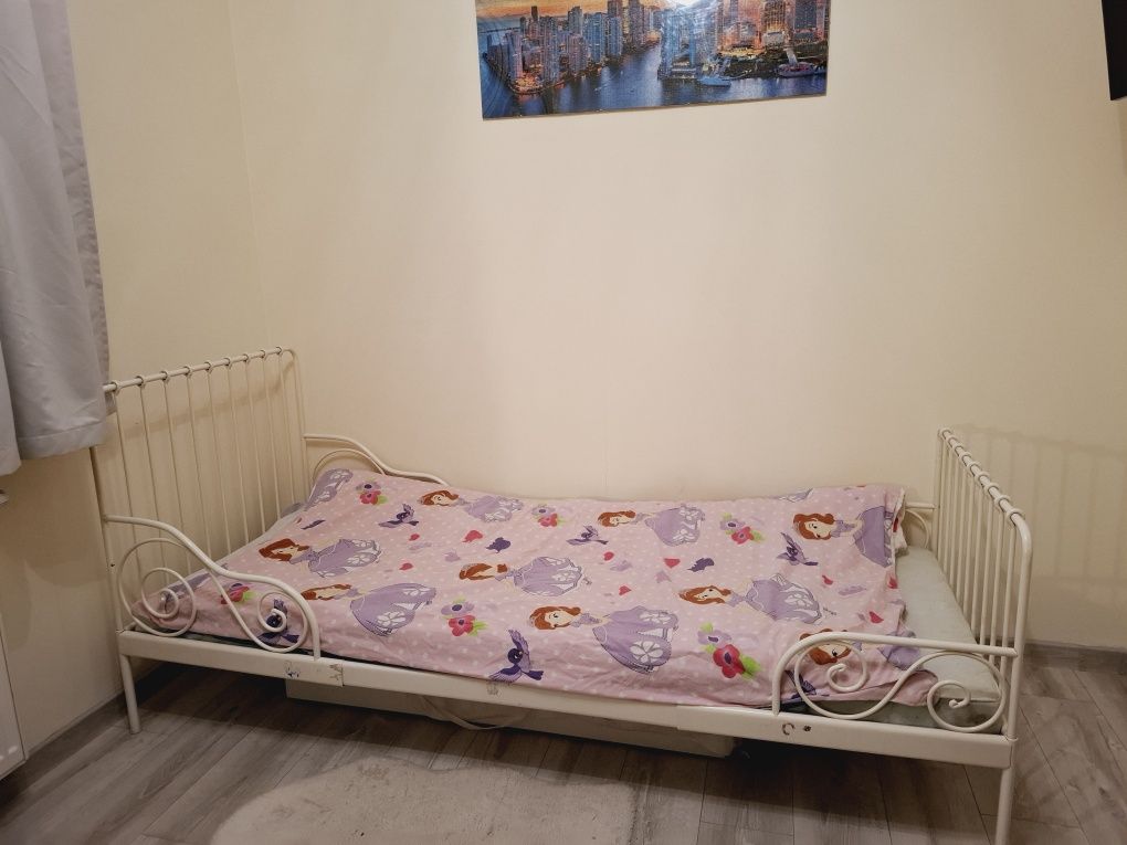 Łóżko Ikea minnen regulowane