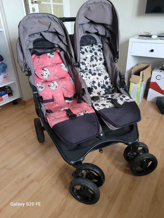 Wózek, spacerówka valco snap duo dla bliźniaków