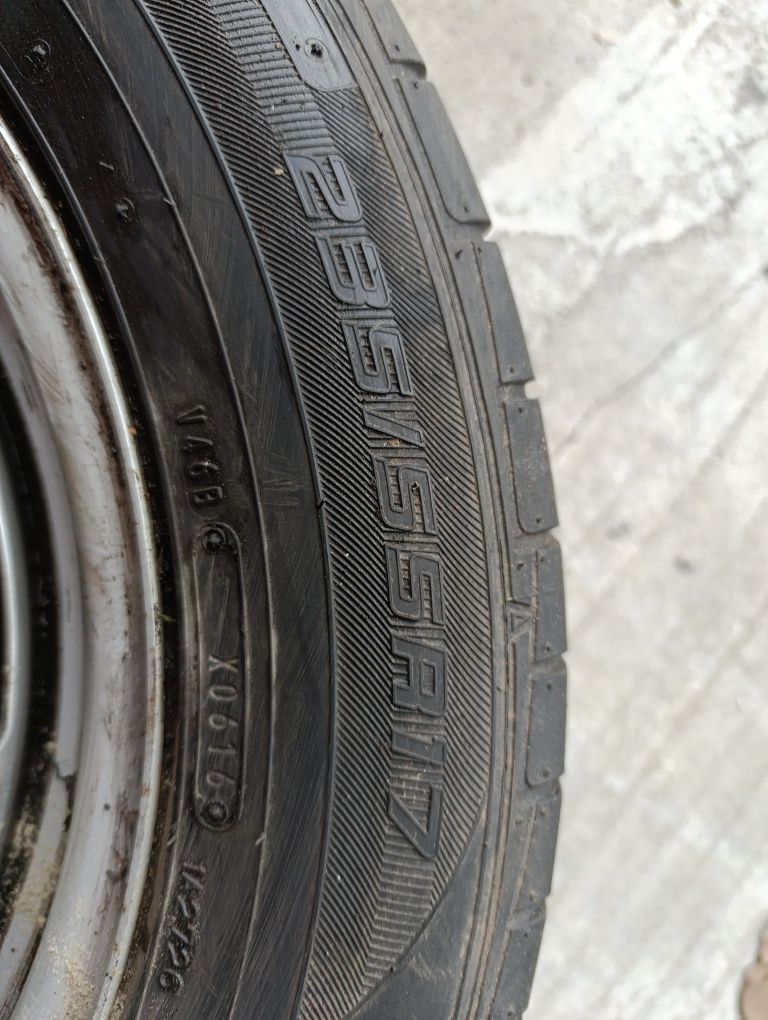 Blacha mocująca koło zapasowe 17cali lewarek VW t5 t5 lift t6