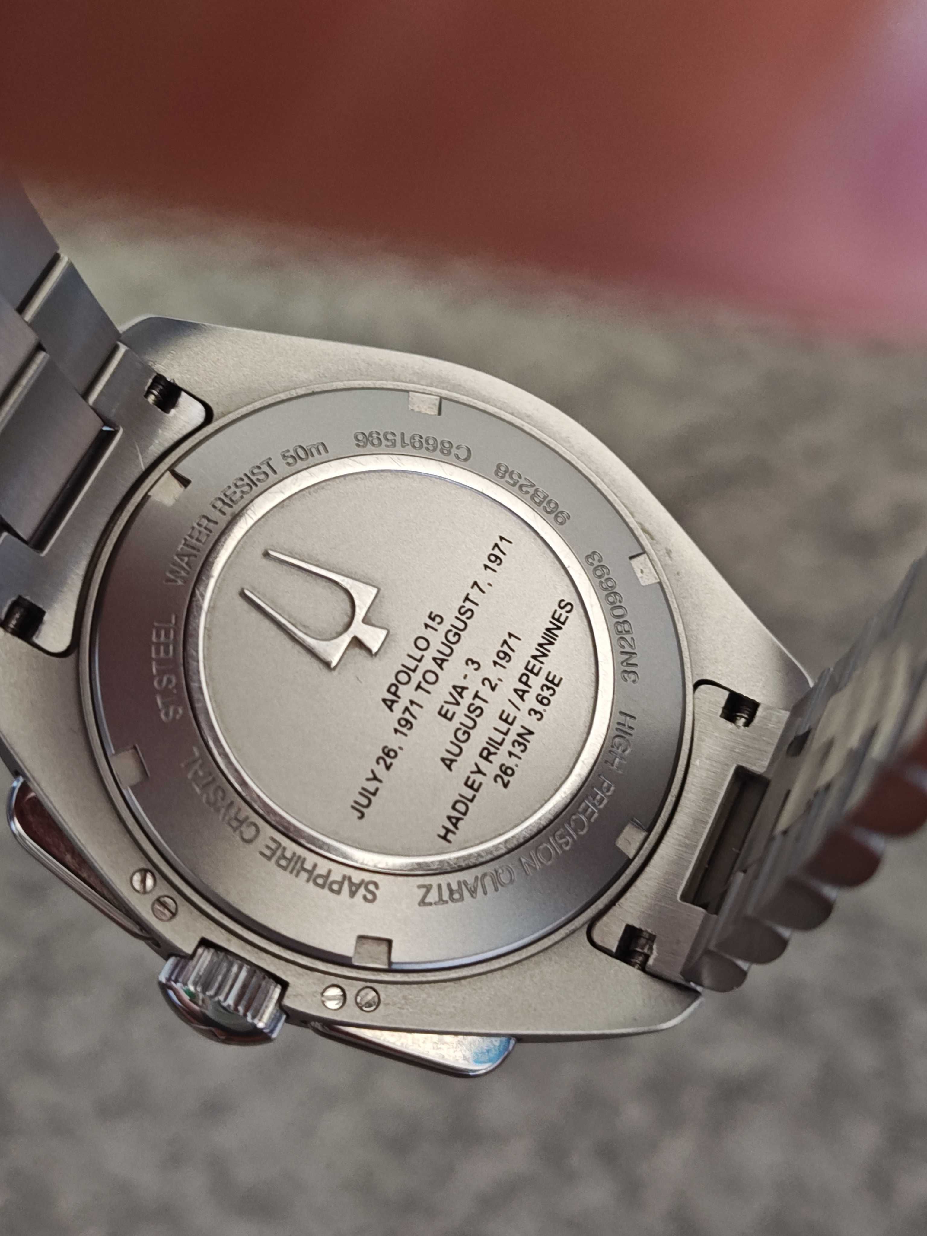 Bulova Lunar Pilot 96B258 45mm High Precision 262kHz