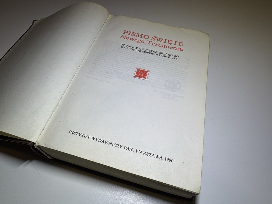 Pismo Święte Nowego Testamentu 1990
