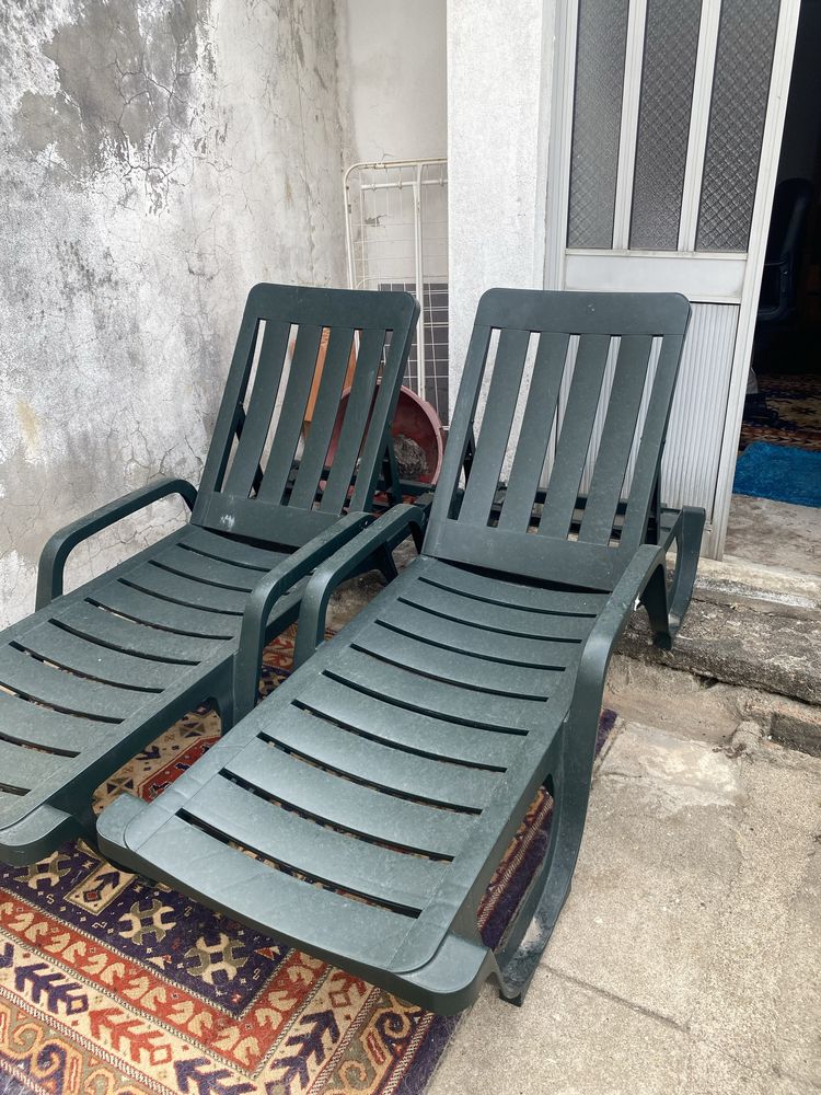 Espreguiçadeiras Verdes